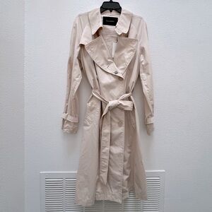 Trench Coat in Classic Beige by Tara Jarmon
